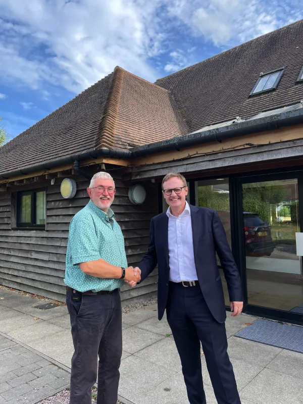 Tom Tugenhadt - potential Tory Party leader - at Godmersham & Crundale VH having a meet and great with local Conservative Association